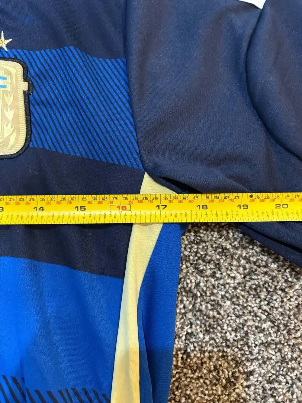 Adidas Argentina 2014 World Cup Away Soccer Jersey - Picture 3 of 4
